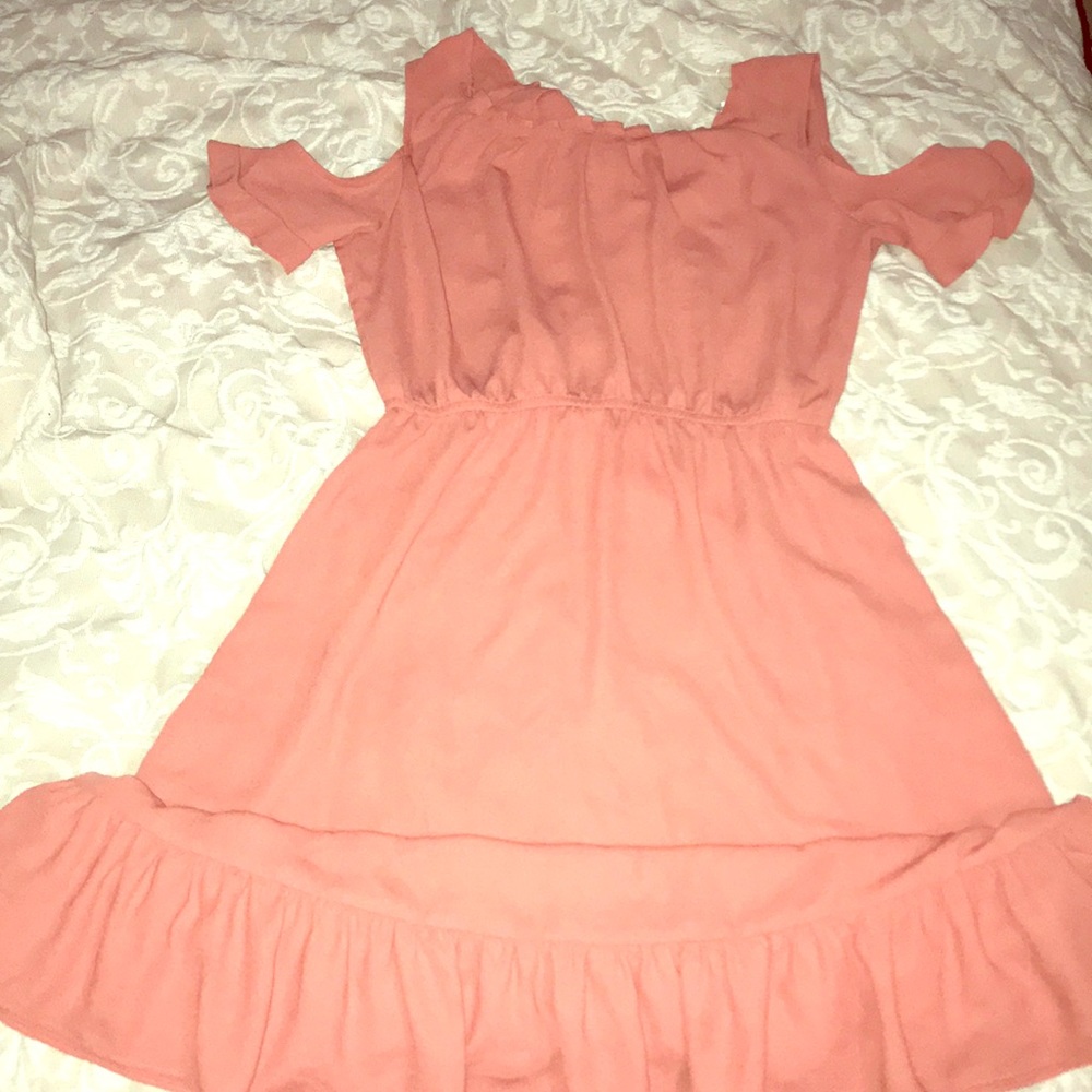 🔥🔥Classy Coral Pink Dress💃🏾